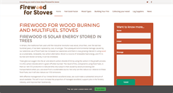 Desktop Screenshot of firewoodforstoves.com